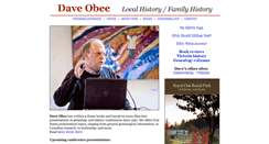 Desktop Screenshot of daveobee.com